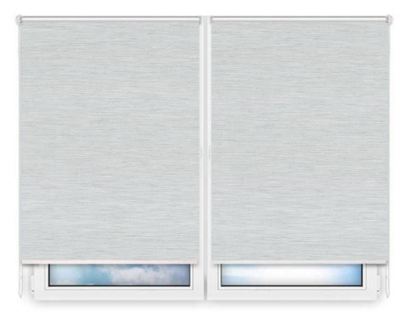 Рулонные шторы Мини Корсо блэкаут светло-серый цена. Купить в «Мастерская Жалюзи»